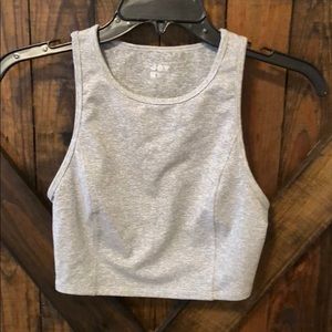 Workout crop tank